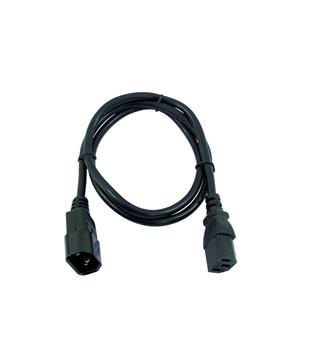 Omnitronic IEC Kabel Skjøteledd, 1m 3x1.0